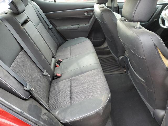 2T1BURHE6GC536890 - 2016 TOYOTA COROLLA L RED photo 10