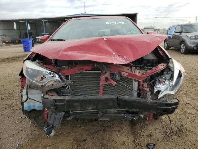 2T1BURHE6GC536890 - 2016 TOYOTA COROLLA L RED photo 5