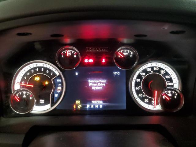 1C6RR7GT0HS557908 - 2017 RAM 1500 SLT BLACK photo 9