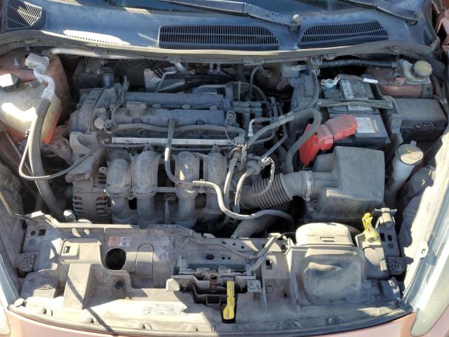 3FADP4EJ5HM110501 - 2017 FORD FIESTA SE ORANGE photo 11