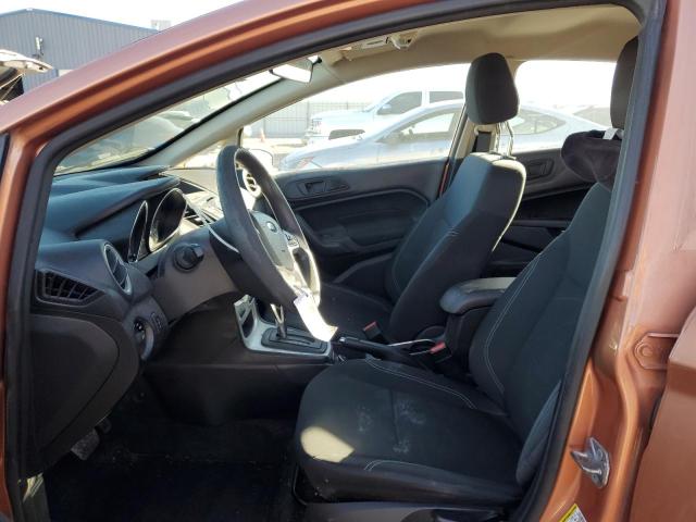 3FADP4EJ5HM110501 - 2017 FORD FIESTA SE ORANGE photo 7