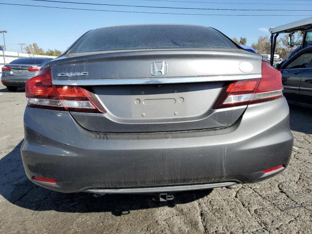 19XFB2F85DE249596 - 2013 HONDA CIVIC EX GRAY photo 6