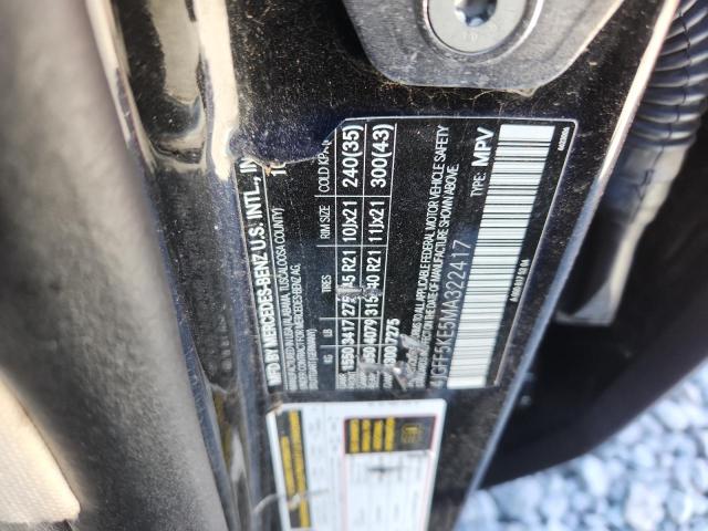 4JGFF5KE5MA322417 - 2021 MERCEDES-BENZ GLS 450 4MATIC BLACK photo 13