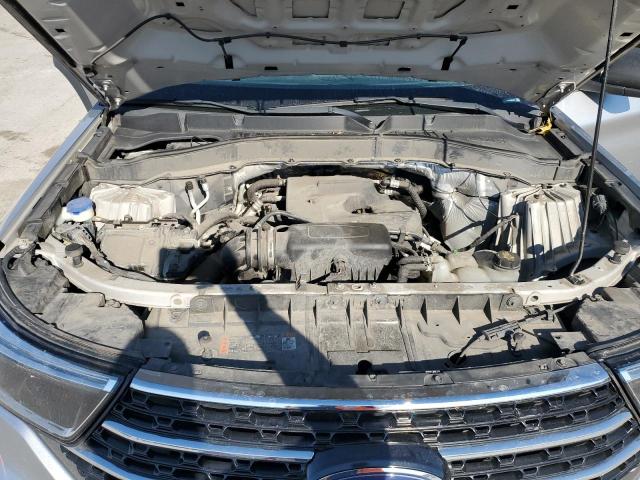 1FMSK8DHXLGB55308 - 2020 FORD EXPLORER XLT SILVER photo 12