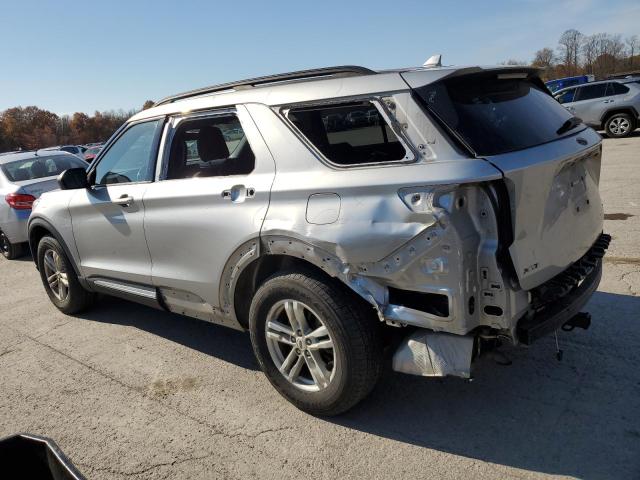 1FMSK8DHXLGB55308 - 2020 FORD EXPLORER XLT SILVER photo 2