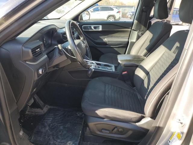 1FMSK8DHXLGB55308 - 2020 FORD EXPLORER XLT SILVER photo 7