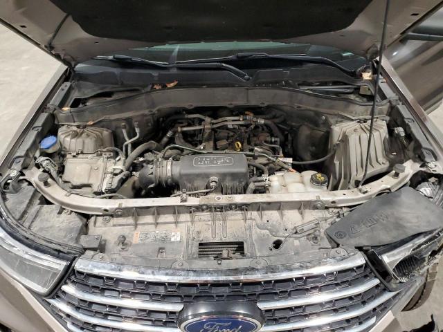1FMSK8DHXMGA77016 - 2021 FORD EXPLORER XLT თაფლისფერი ფოტო 12