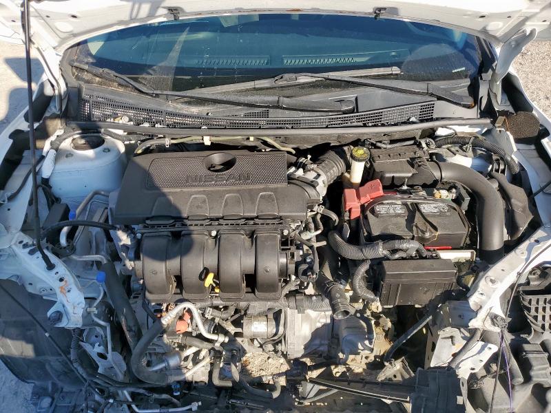 3N1AB7AP2KY301027 - 2019 NISSAN SENTRA S WHITE photo 11