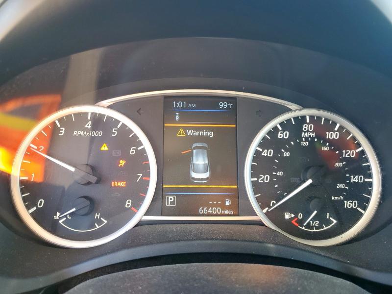 3N1AB7AP2KY301027 - 2019 NISSAN SENTRA S WHITE photo 9