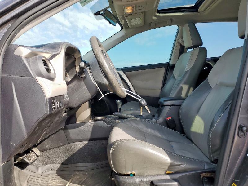 2T3WFREV7FW156445 - 2015 TOYOTA RAV4 XLE GRAY photo 7