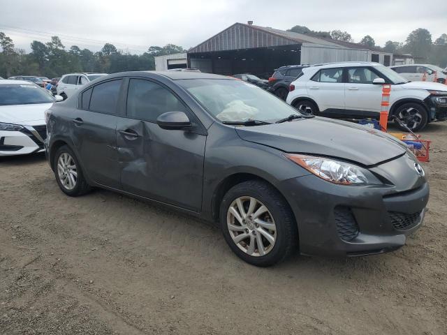 JM1BL1V72C1679764 - 2012 MAZDA 3 I ნაცრისფერი ფოტო 4