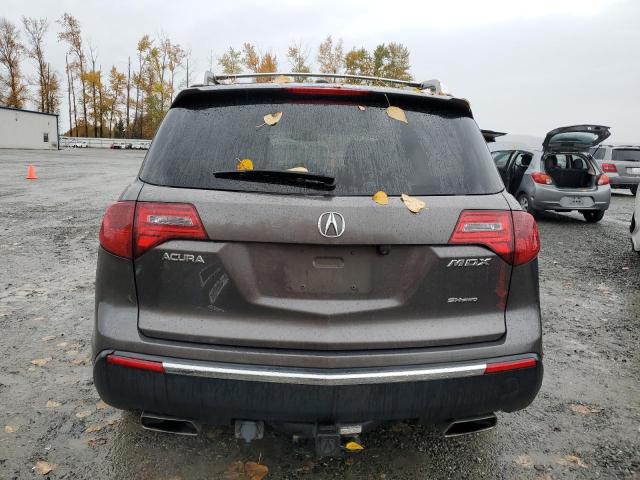 2HNYD2H86CH534269 - 2012 ACURA MDX ADVANCE GRAY photo 6