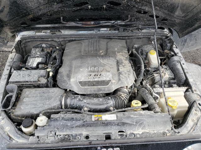 1C4AJWAG8DL558876 - 2013 JEEP WRANGLER SPORT BLACK photo 11