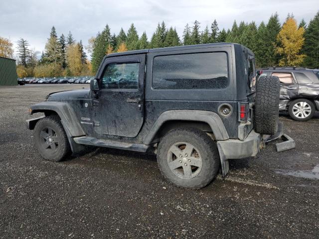 1C4AJWAG8DL558876 - 2013 JEEP WRANGLER SPORT BLACK photo 2