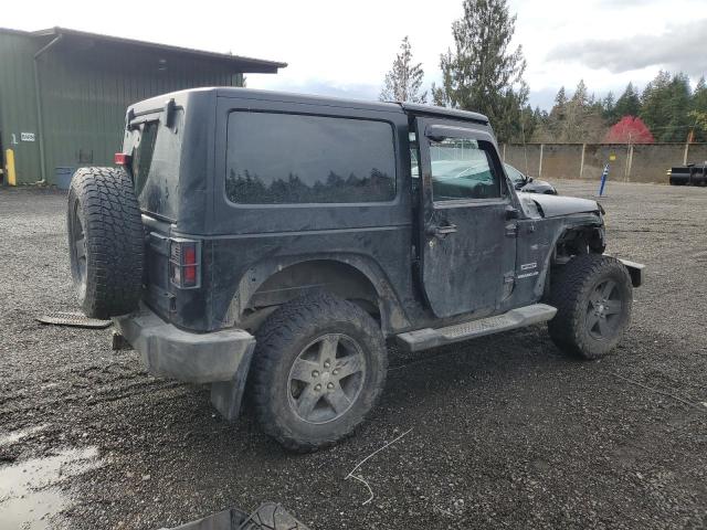 1C4AJWAG8DL558876 - 2013 JEEP WRANGLER SPORT BLACK photo 3