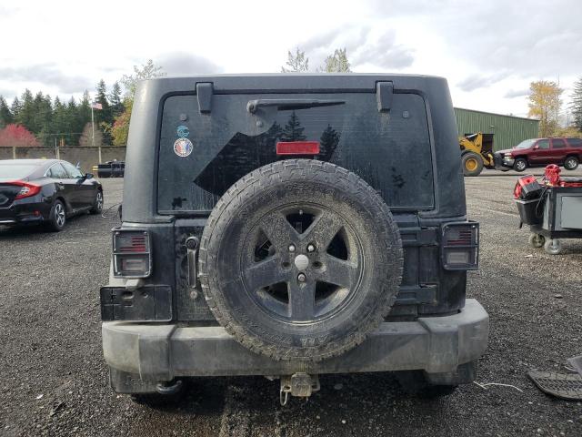 1C4AJWAG8DL558876 - 2013 JEEP WRANGLER SPORT BLACK photo 6