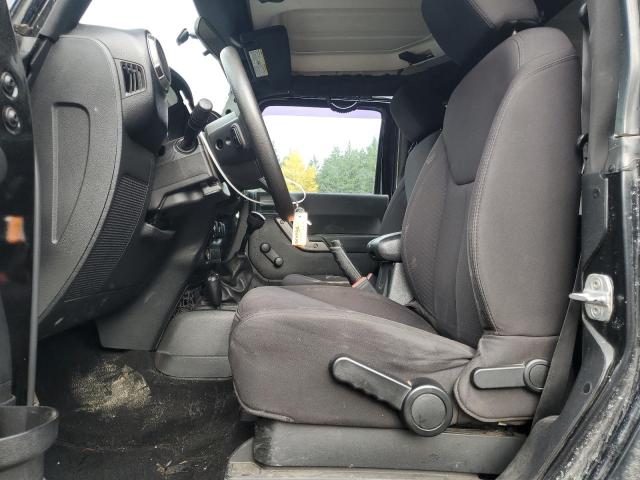 1C4AJWAG8DL558876 - 2013 JEEP WRANGLER SPORT BLACK photo 7