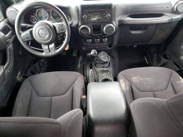 1C4AJWAG8DL558876 - 2013 JEEP WRANGLER SPORT BLACK photo 8