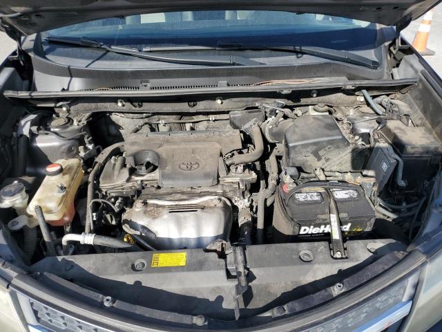 JTMZFREV4EJ018128 - 2014 TOYOTA RAV4 LE GRAY photo 12