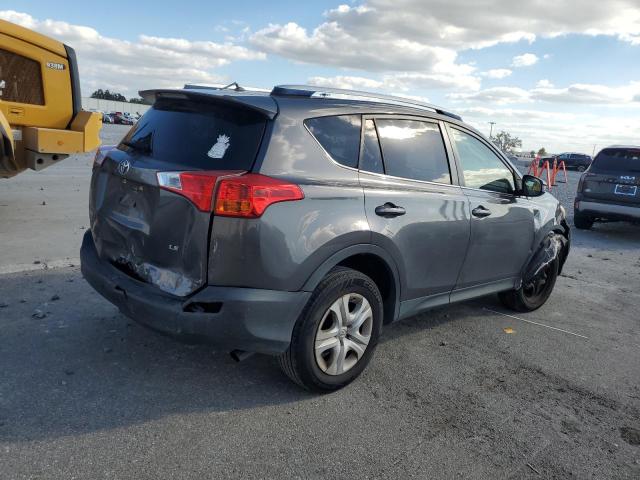 JTMZFREV4EJ018128 - 2014 TOYOTA RAV4 LE GRAY photo 3