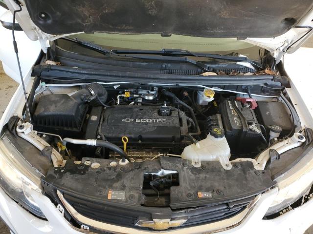 1G1JG6SH8H4159030 - 2017 CHEVROLET SONIC თეთრი ფოტო 12