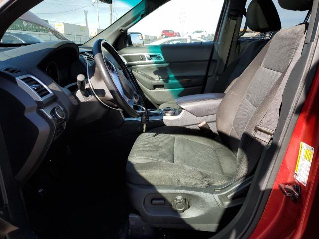 1FMHK7D85CGA16157 - 2012 FORD EXPLORER XLT 红色 照片 7