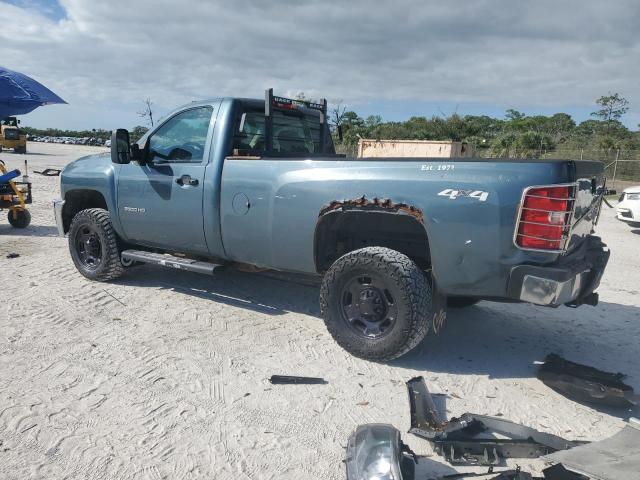 1GC3KZC8XEF159142 - 2014 CHEVROLET SILVERADO K3500 ლურჯი ფოტო 2