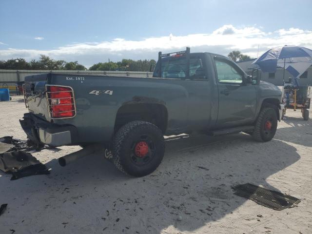 1GC3KZC8XEF159142 - 2014 CHEVROLET SILVERADO K3500 ლურჯი ფოტო 3