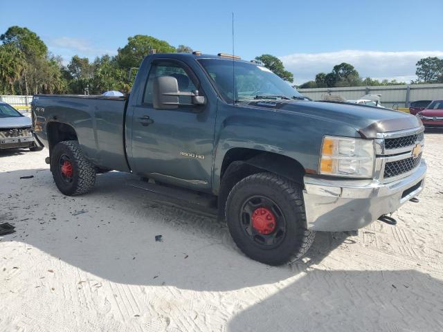 1GC3KZC8XEF159142 - 2014 CHEVROLET SILVERADO K3500 ლურჯი ფოტო 4