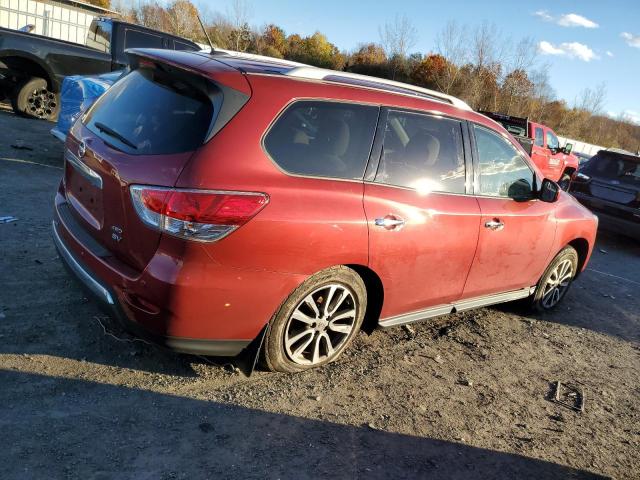 5N1AR2MM9FC658955 - 2015 NISSAN PATHFINDER S MAROON photo 3