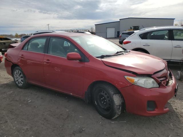 2T1BU4EE6DC998188 - 2013 TOYOTA COROLLA BASE Қызыл фото 4