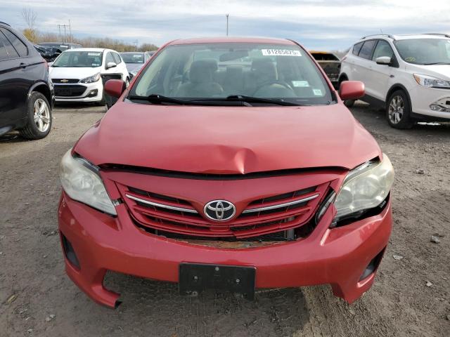 2T1BU4EE6DC998188 - 2013 TOYOTA COROLLA BASE Қызыл фото 5