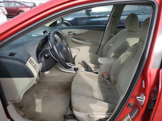 2T1BU4EE6DC998188 - 2013 TOYOTA COROLLA BASE Қызыл фото 7