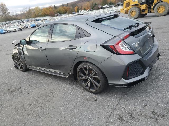 SHHFK7H47KU419177 - 2019 HONDA CIVIC SPORT GRAY photo 2