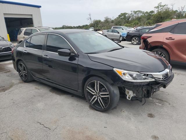 1HGCR2F5XHA109459 - 2017 HONDA ACCORD SPORT 黑色 照片 4