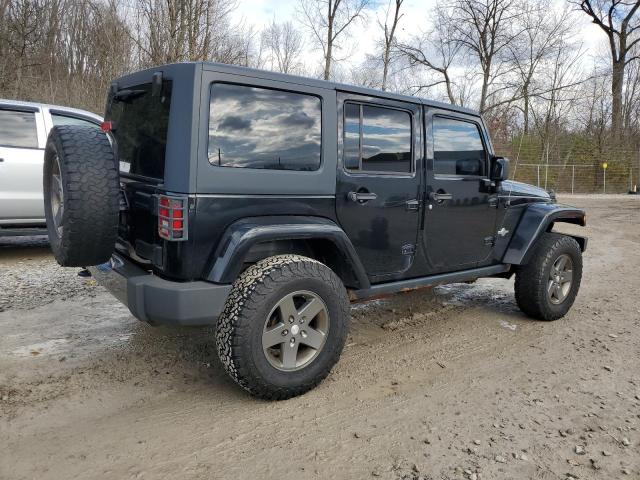 1C4BJWDG0DL596313 - 2013 JEEP WRANGLER U SPORT أسود صورة 3