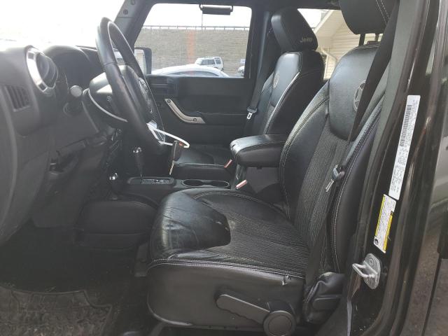 1C4BJWDG0DL596313 - 2013 JEEP WRANGLER U SPORT أسود صورة 7