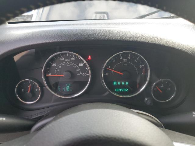 1C4BJWDG0DL596313 - 2013 JEEP WRANGLER U SPORT أسود صورة 9