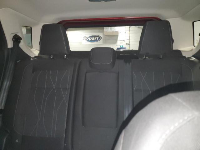 MAJ3S2GE1KC255414 - 2019 FORD ECOSPORT SE Czerwony zdjęcie 10