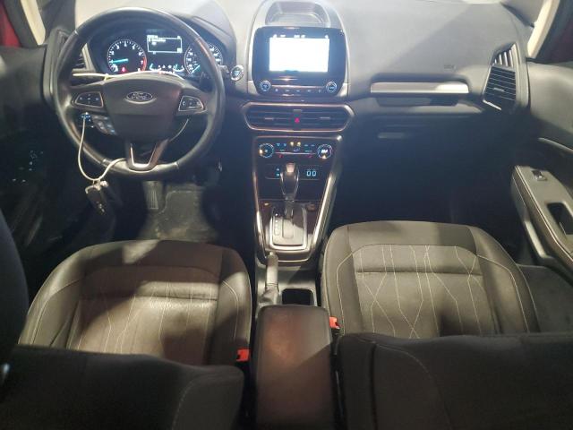 MAJ3S2GE1KC255414 - 2019 FORD ECOSPORT SE Czerwony zdjęcie 8