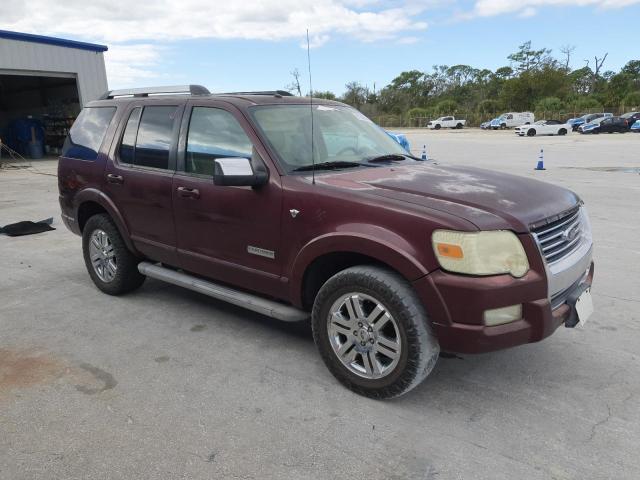 1FMEU75807UB87403 - 2007 FORD EXPLORER LIMITED ბურგუნდია ფოტო 4