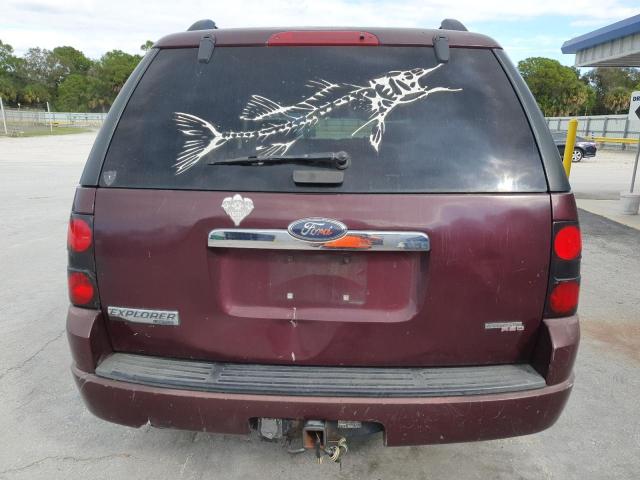 1FMEU75807UB87403 - 2007 FORD EXPLORER LIMITED ბურგუნდია ფოტო 6