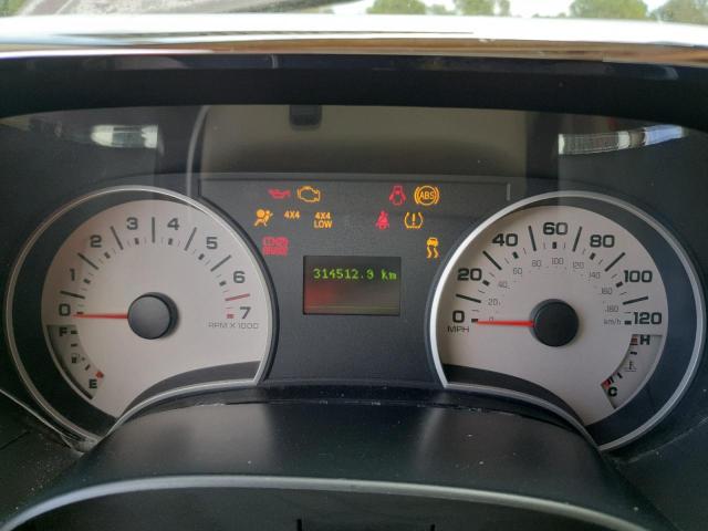 1FMEU75807UB87403 - 2007 FORD EXPLORER LIMITED ბურგუნდია ფოტო 9