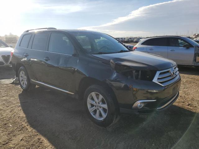 5TDBK3EH5DS263980 - 2013 TOYOTA HIGHLANDER BASE Чорний фото 4