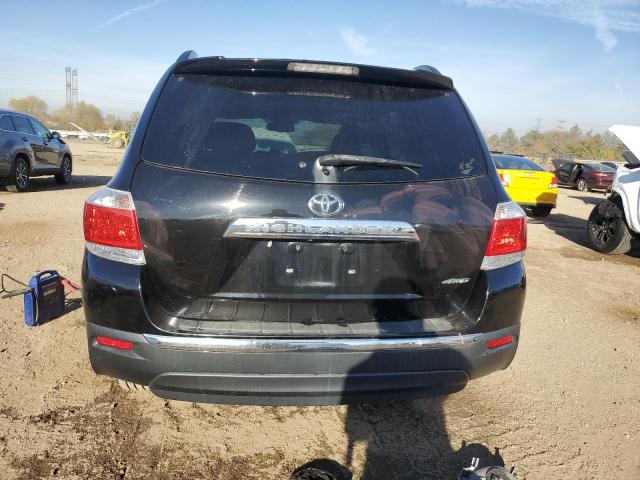 5TDBK3EH5DS263980 - 2013 TOYOTA HIGHLANDER BASE Чорний фото 6