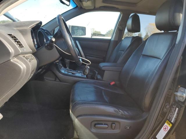 5TDBK3EH5DS263980 - 2013 TOYOTA HIGHLANDER BASE Чорний фото 7