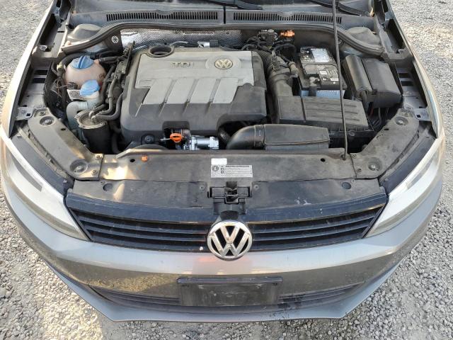 3VW3L7AJ0CM413717 - 2012 VOLKSWAGEN JETTA TDI 石墨色 照片 11