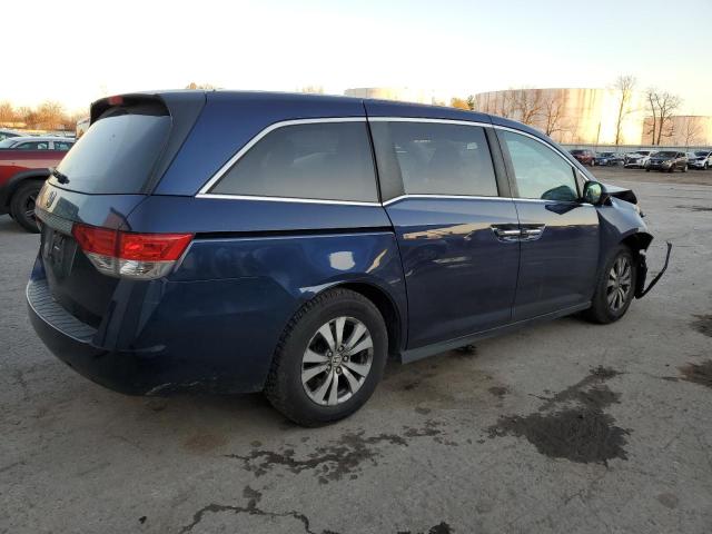 5FNRL5H41EB093980 - 2014 HONDA ODYSSEY EX BLUE photo 3