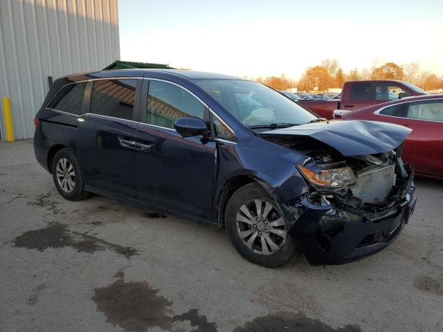 5FNRL5H41EB093980 - 2014 HONDA ODYSSEY EX BLUE photo 4