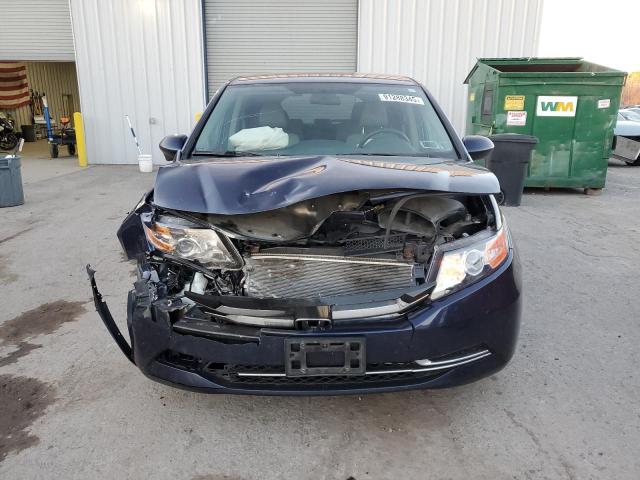 5FNRL5H41EB093980 - 2014 HONDA ODYSSEY EX BLUE photo 5